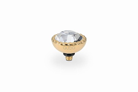 Qudo Gold Topper Bocconi 11mm - Crystal