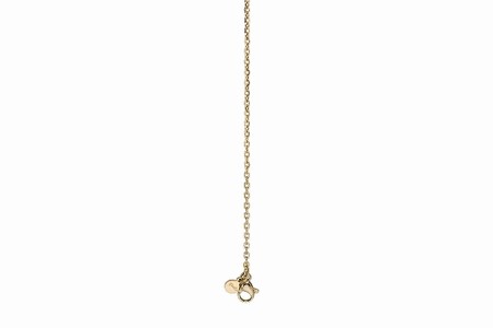 Qudo Gold Anchor Chain 45cm