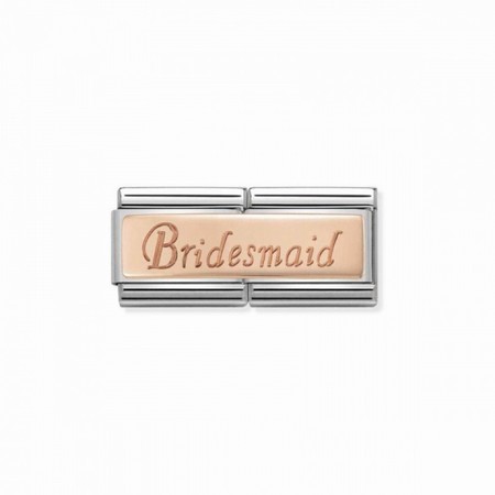Nomination Rose Gold Double Bridesmaid Composable Charm
