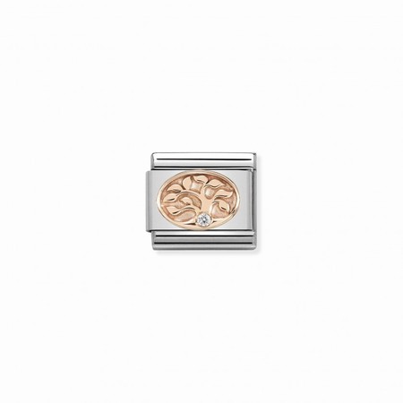 Nomination Rose Gold Tree of Life CZ Composable Charm