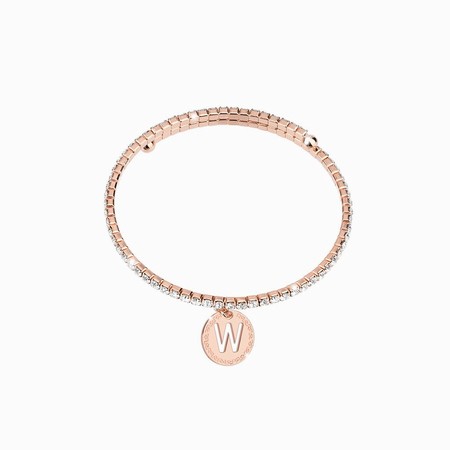 Rebecca Rose Gold Bangle W