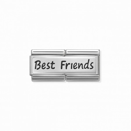 Nomination Silver Double Best Friends Composable Charm