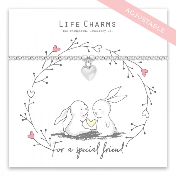 Life Charms For a Special Friend Bracelet