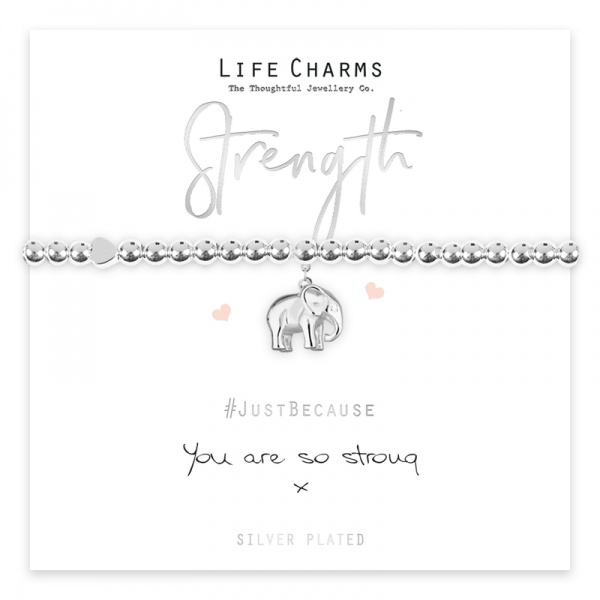 Life Charms You Are So Strong Bracelet