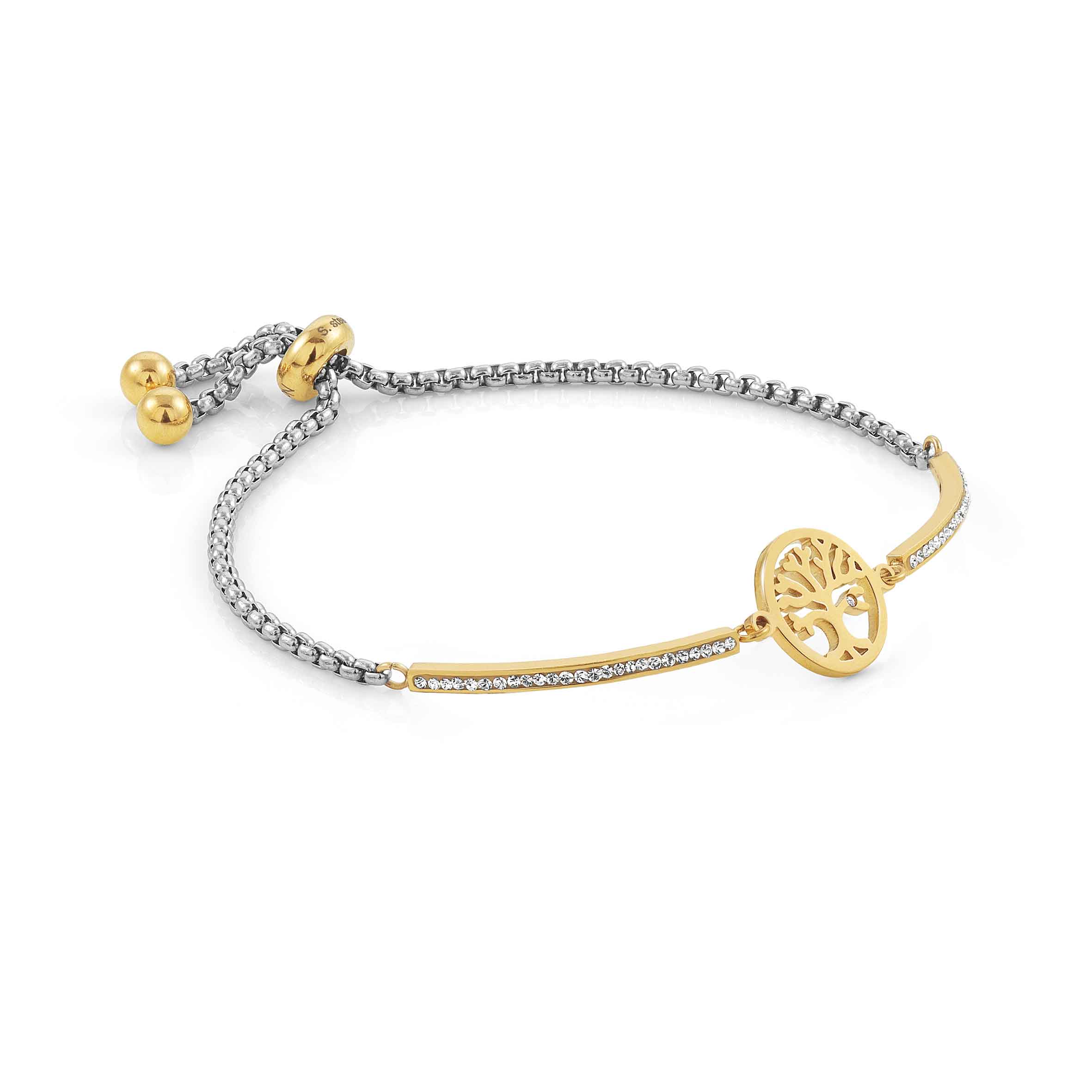 Nomination Milleluci Gold & Silver Tree of Life Bracelet