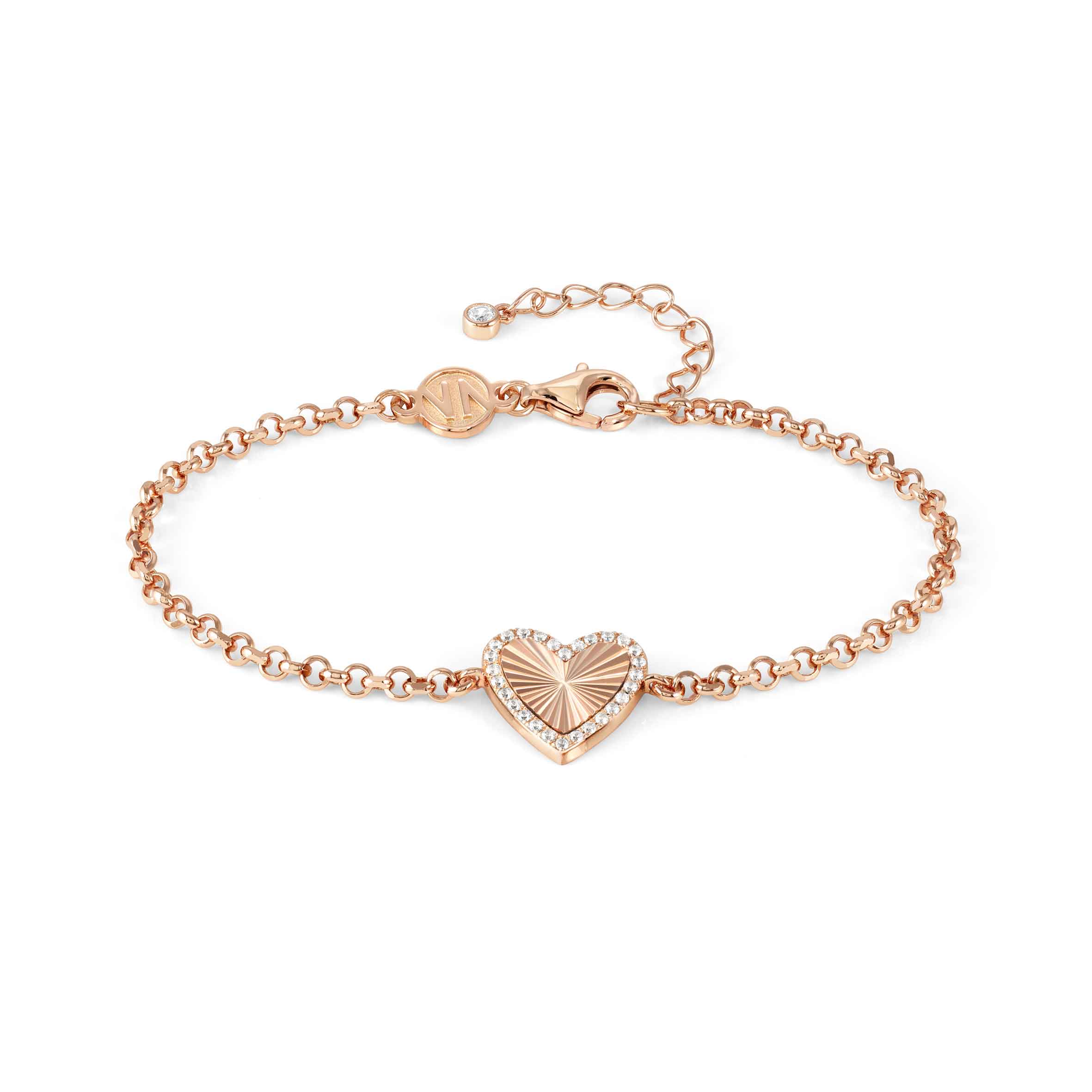 Nomination Truejoy Rose Gold Heart Bracelet