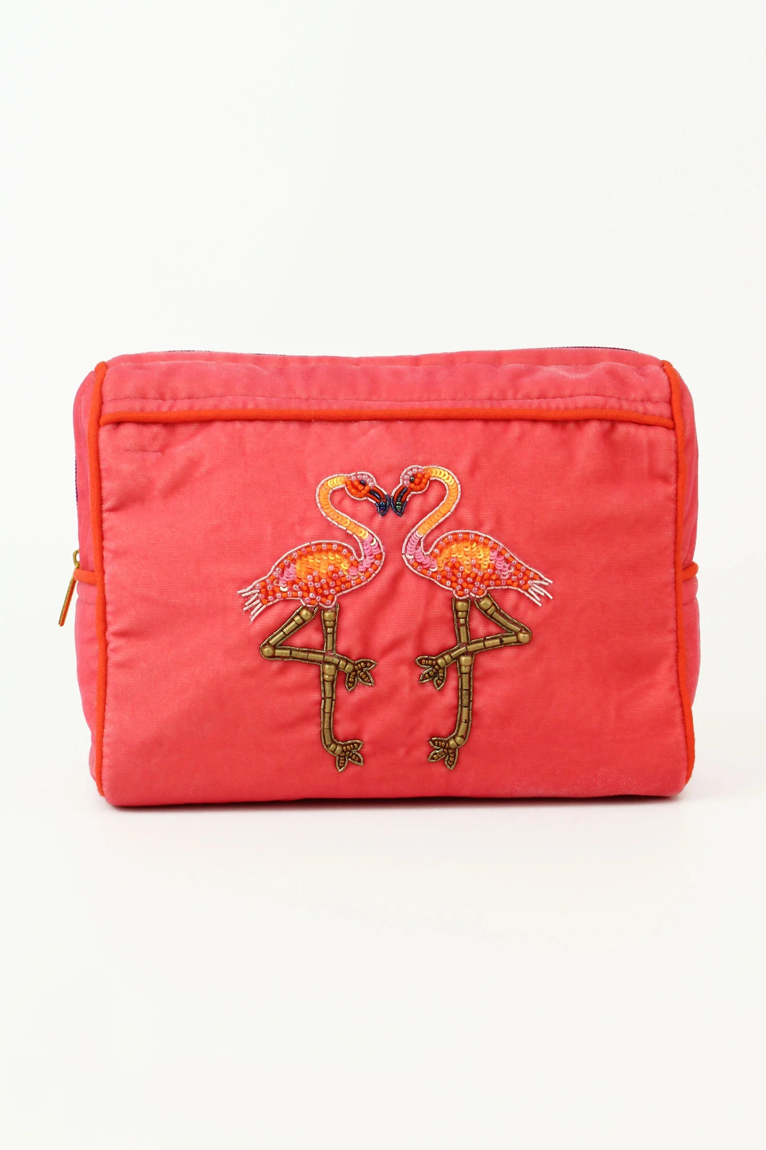 My Doris Pink Flamingo Make Up Bag McCloys Jewellery