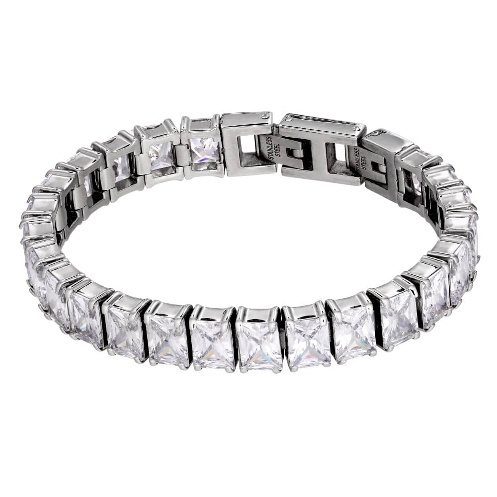 Dyrberg Kern Conda Silver Bracelet Crystal McCloys Jewellery