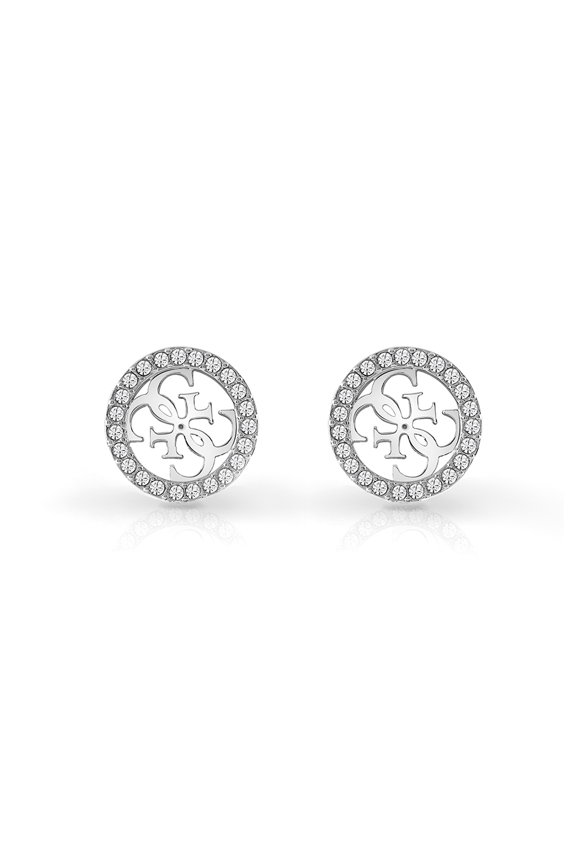 Guess Studs Party Silver Earrings UBE02161RH