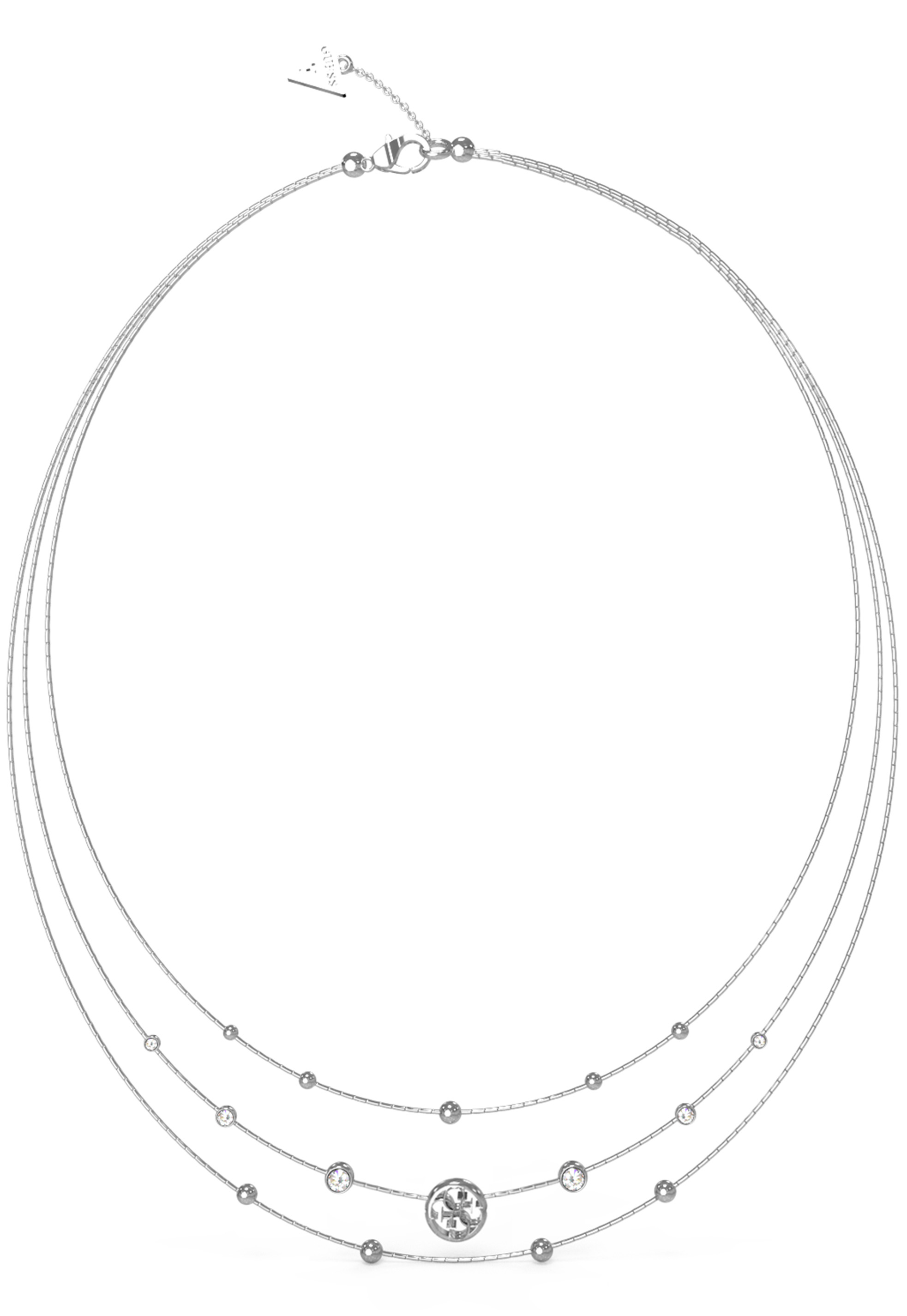 Guess Perfect Illusion Silver Necklace - UBN03376RH