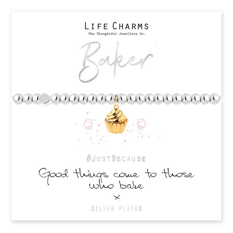 Life Charms Baker Bracelet