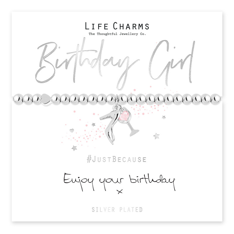 Life Charms Birthday Girl Bracelet