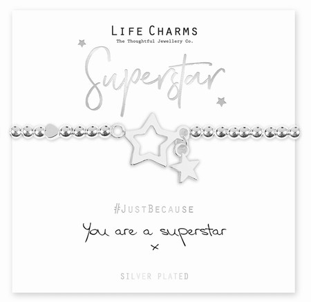 Life Charms You Are A Superstar Bracelet