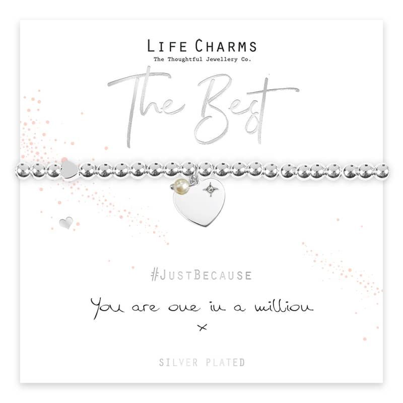 Life Charms You Are One In A Million Bracelet - McCloys Jewellery