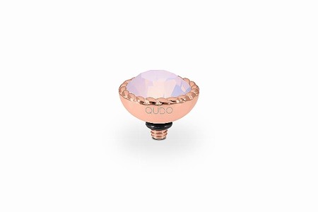 Qudo Rose Gold Topper Bocconi 11mm - Rose Opal