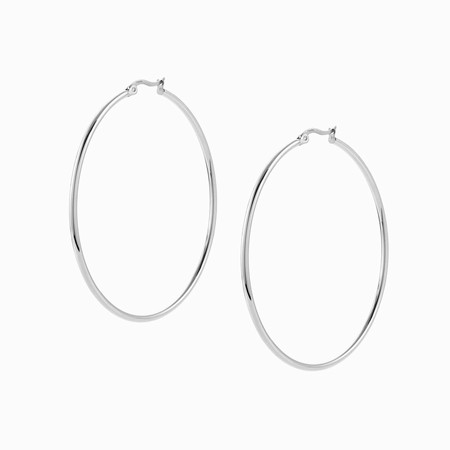 Nomination Silhouette Silver 6cm Hoop Earrings