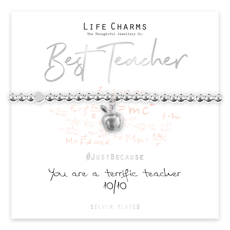 Life Charms Terrific Teacher Bracelet